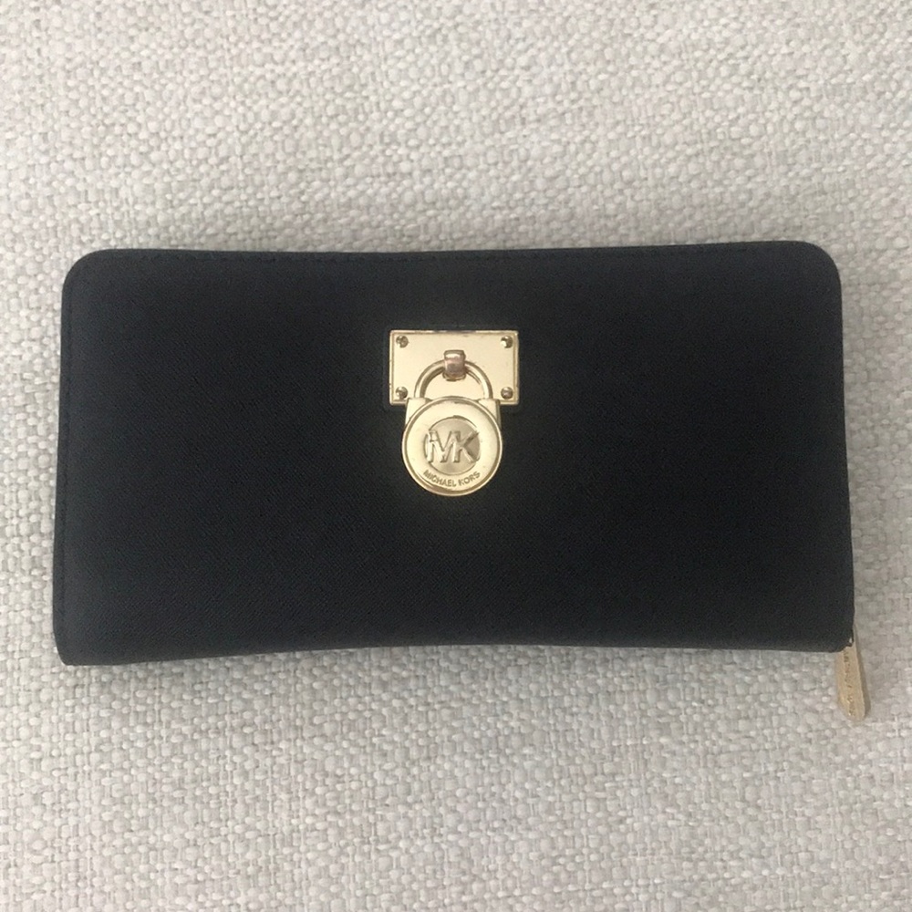 Black MK Wallet